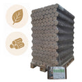 960kg Pollmeier Buchen Briketts in 6kg-Packungen