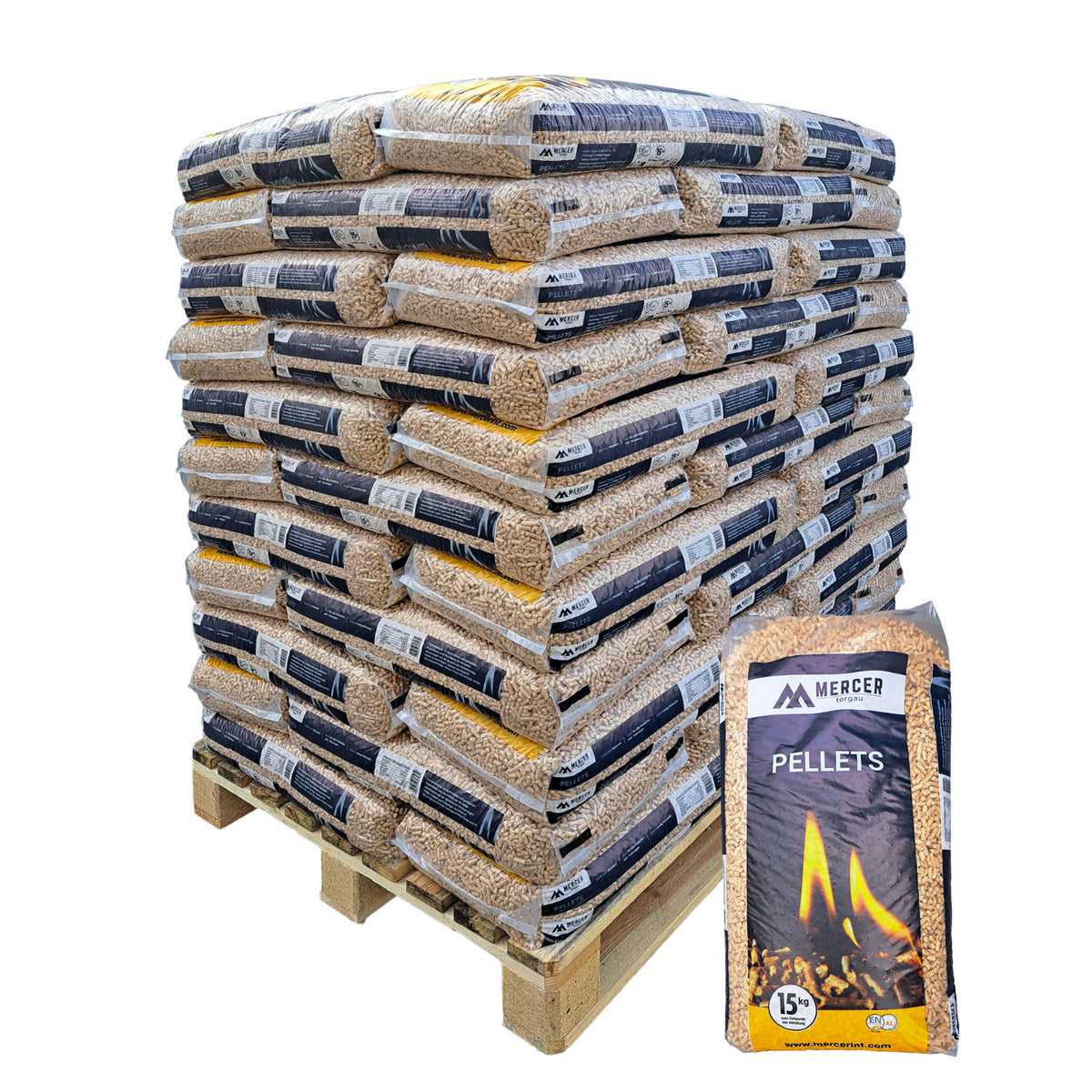 990kg Deutsche Nadelholz-Pellets