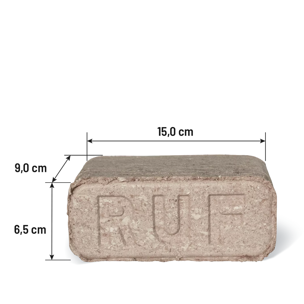RUF Original Red Hartholzbriketts – 960 kg Palette – Bild 6