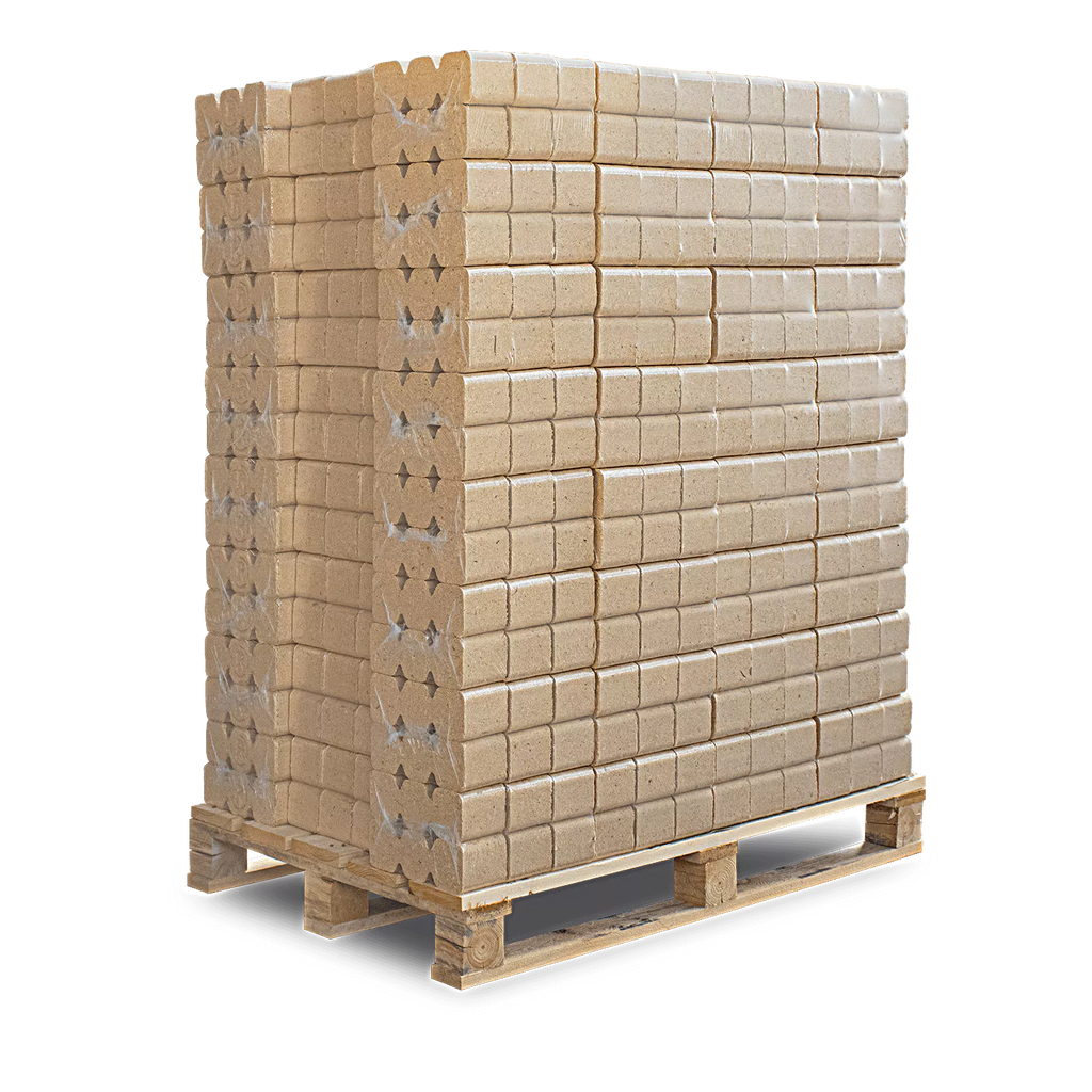 RUF Triplex Green Weichholzbriketts – 960 kg Palette – Bild 3