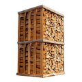 Brennholz Birke 33 cm – 2 RM auf Palette | kammergetrocknet – Bild 1