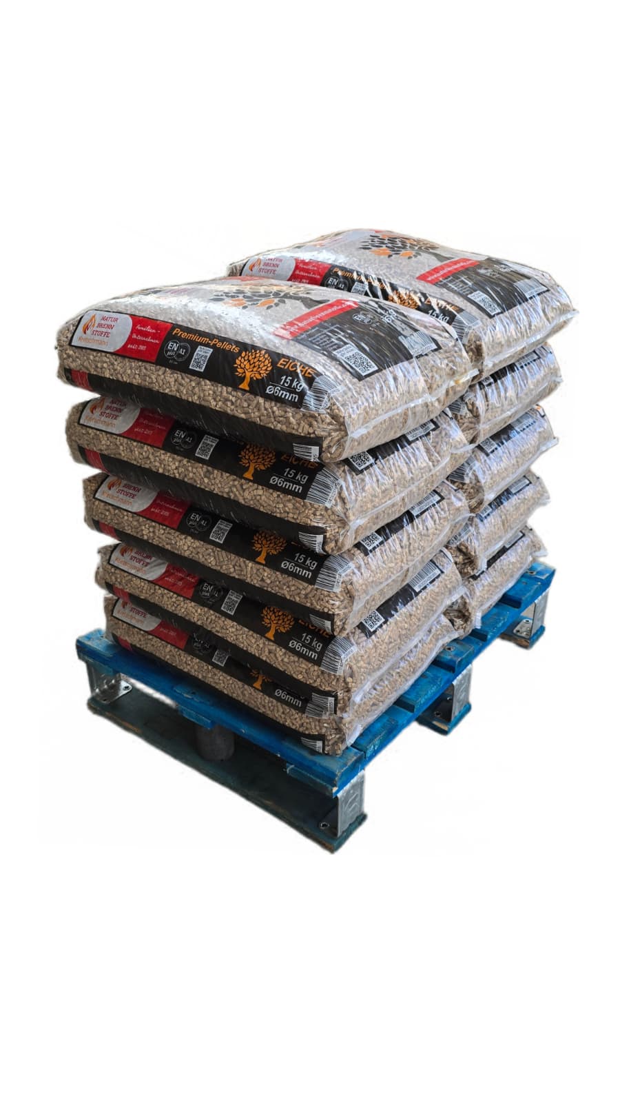 150kg Eichen-Pellets "Naturbrennstoffe" ENplusA1