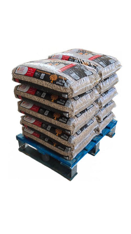 150kg Eichen-Pellets "Naturbrennstoffe" ENplusA1
