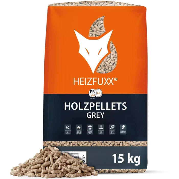 HEIZFUXX GREY 6 mm Holzpellets – Bild 2