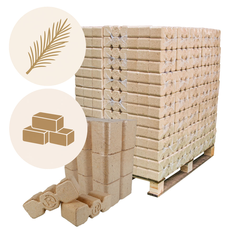 960kg Bestseller: BIG-Nadelholz-Briketts