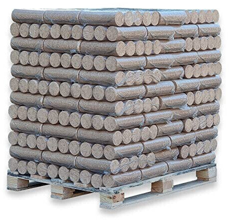 Kienbacher Buche & Eiche Holzbriketts - Nestro mit Zugloch - 96 x 10 kg Palette – Bild 2