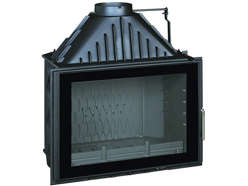 700 Grand Angle Kamin mit Fensterladen – 12 kW – Bild 1