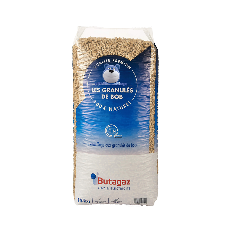 Butagaz Holzpellets, 66 Säcke à 15 kg – Bild 1