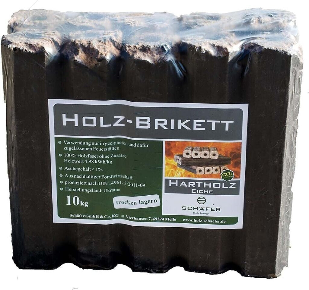 Eichenbriketts Palette 960 kg von holz4home (H4H169) - Hochwertige Brennstoffe – Bild 2