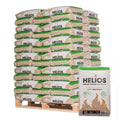 HELIOS Hochleistungs-Holzpellets – Palette 975 kg (65 Säcke) – Produktfoto von RUNDHOLZ Uhlstädt