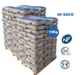 Französische Holzpellets Woodstock® Premium – Palette 990 kg (66 Säcke) – Produktfoto von RUNDHOLZ Uhlstädt