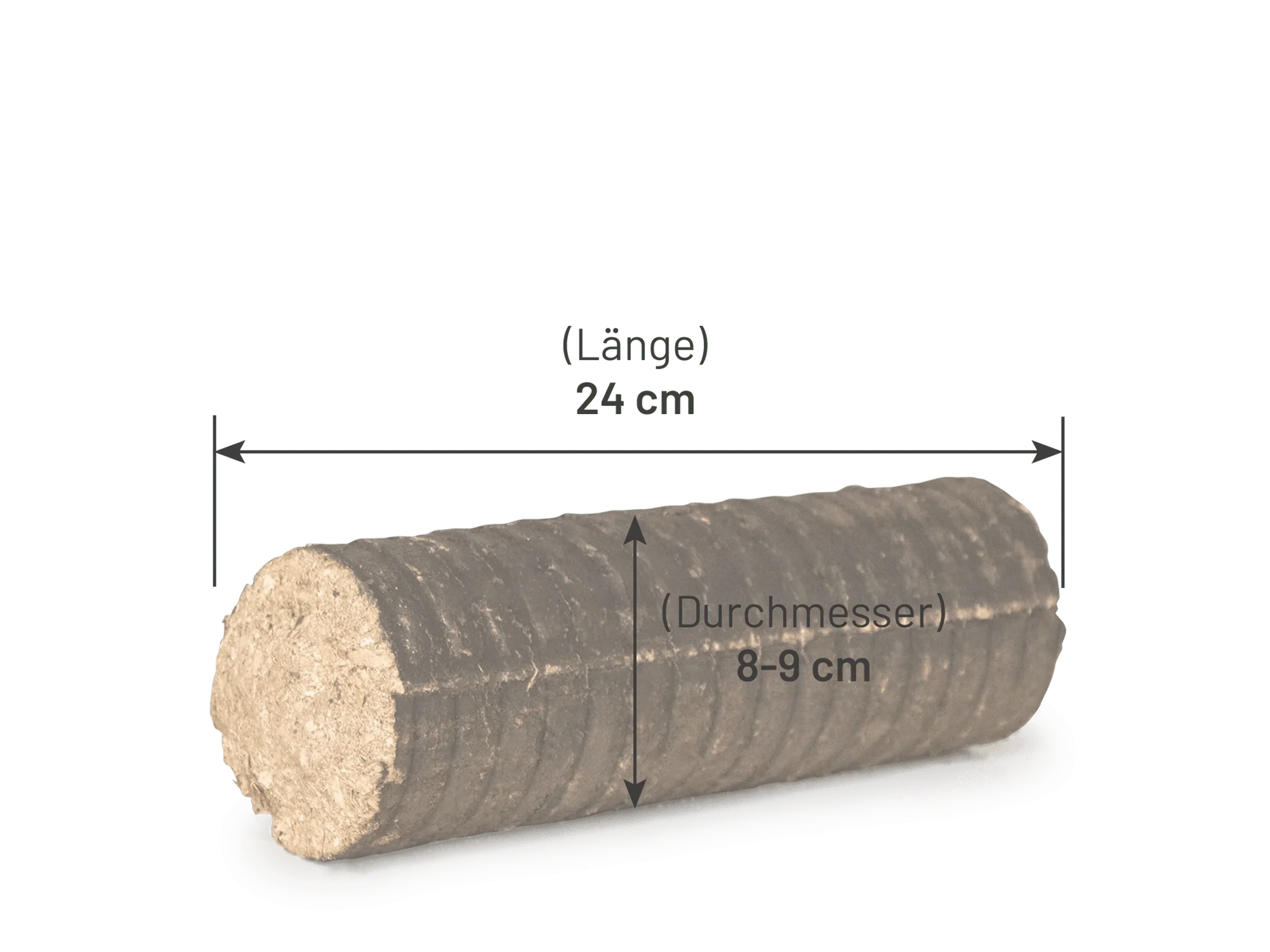 Heizfuxx Nestro M Holzbriketts Hartholz im Karton 12kg x 25 Karton 300kg Palette – Bild 3