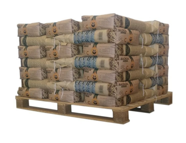 Dachspellets – 1/2 Palette mit 35 x 15-kg-Säcken – Bild 1