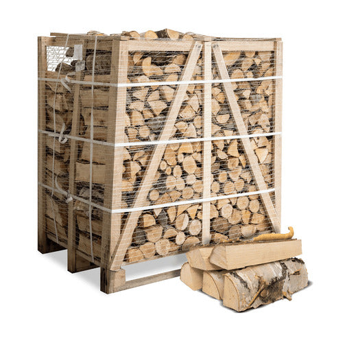 Brennholz Buche 33 cm – 1 RM auf Palette | kammergetrocknet – Bild 1