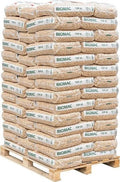BIOMAC Holzpellets A1 – Palette (65 × 15 kg) – Bild 1