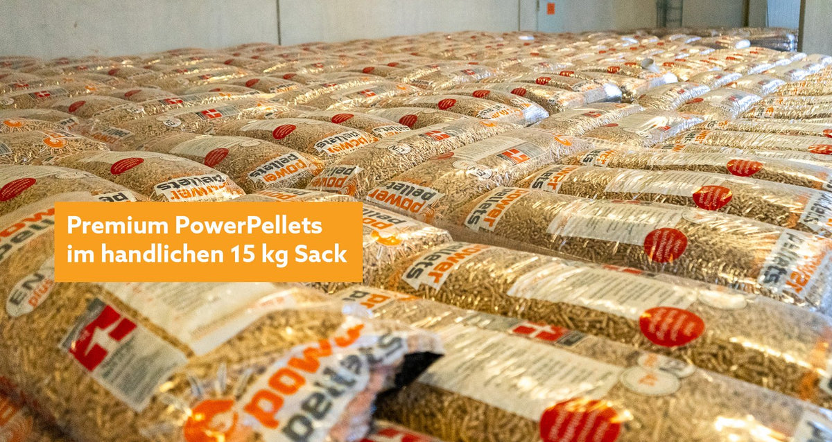PowerPellets – Holzpellets 15 kg Sack (Palette 55 Säcke) – Bild 8