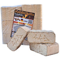NEU: 960kg Würfel-Nadelholz-Briketts wellenform
